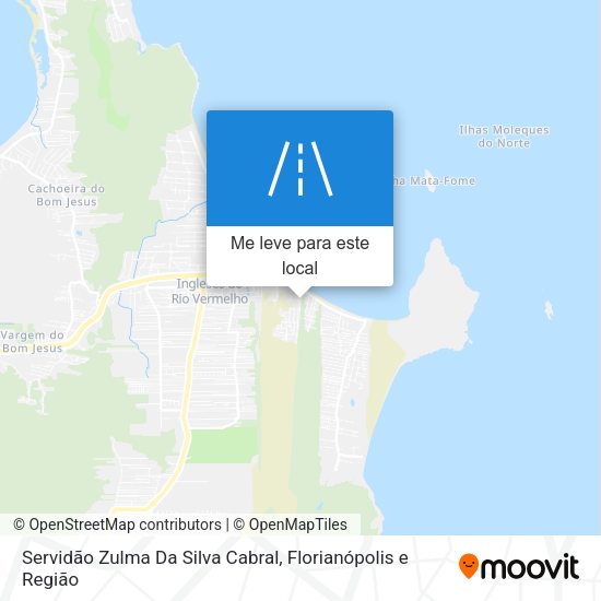 Servidão Zulma Da Silva Cabral mapa