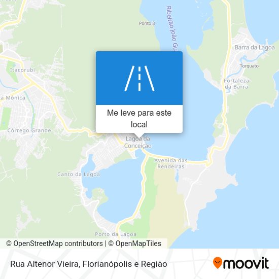 Rua Altenor Vieira mapa