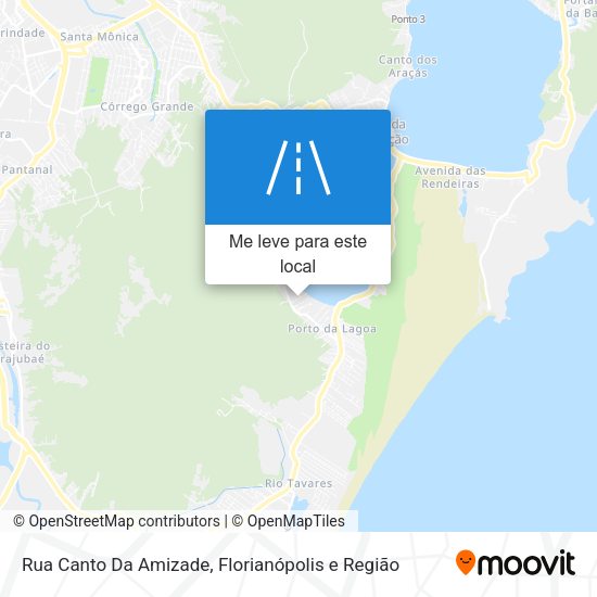 Rua Canto Da Amizade mapa