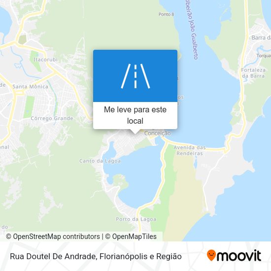 Rua Doutel De Andrade mapa
