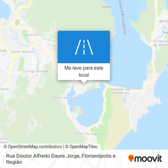 Rua Doutor Alfredo Daura Jorge mapa