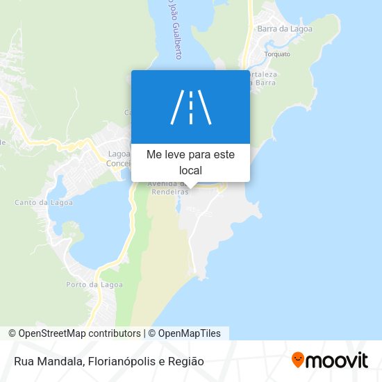 Rua Mandala mapa