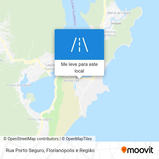 Rua Porto Seguro mapa