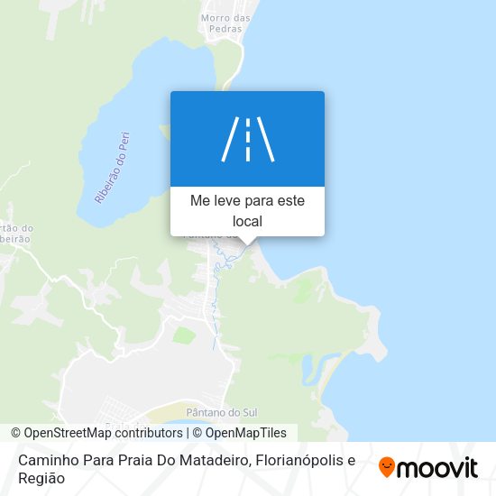 Caminho Para Praia Do Matadeiro mapa
