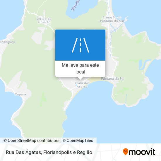 Rua Das Ágatas mapa
