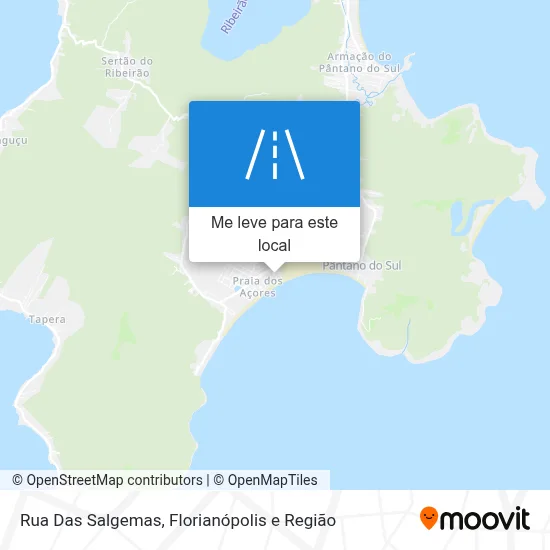 Rua Das Salgemas mapa