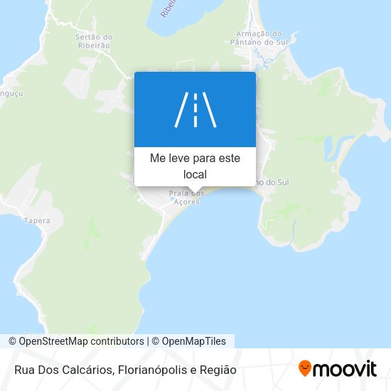 Rua Dos Calcários mapa