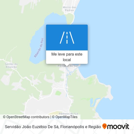Servidão João Euzébio De Sá mapa