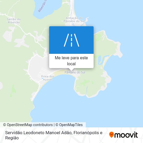 Servidão Leodoneto Manoel Adão mapa