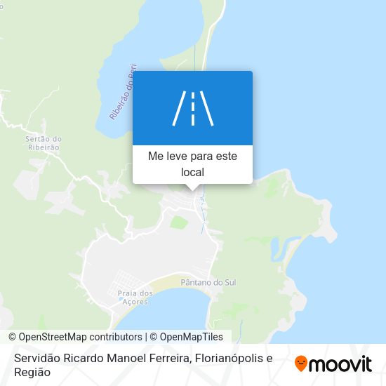Servidão Ricardo Manoel Ferreira mapa
