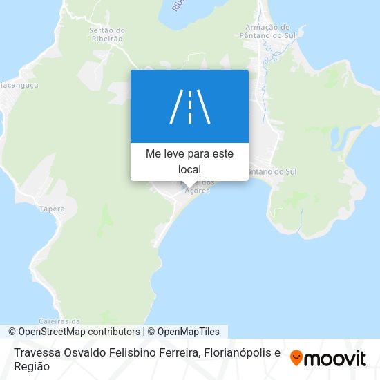 Travessa Osvaldo Felisbino Ferreira mapa