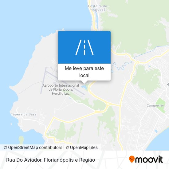 Rua Do Aviador mapa