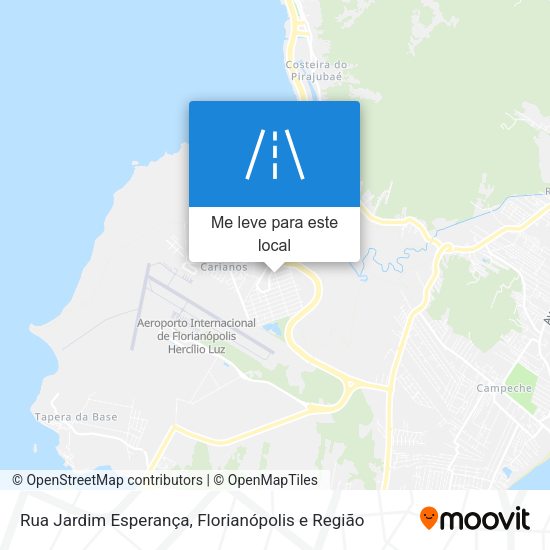 Rua Jardim Esperança mapa