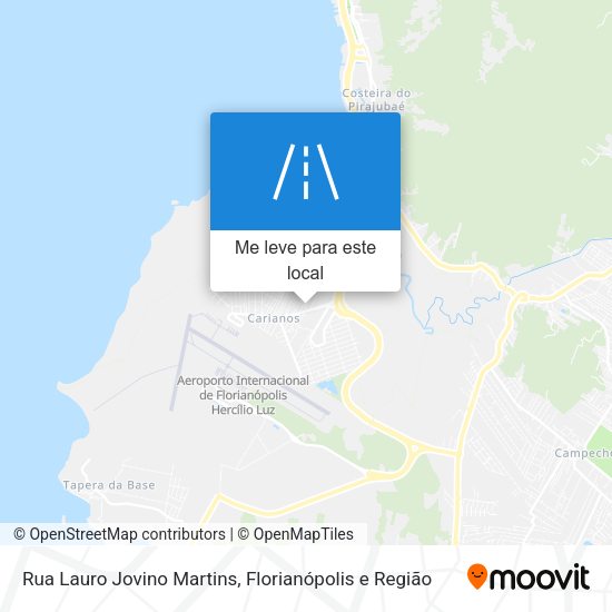 Rua Lauro Jovino Martins mapa