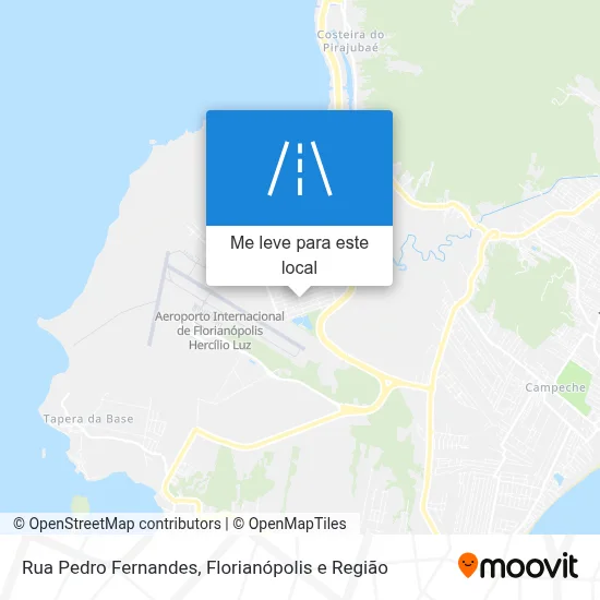 Rua Pedro Fernandes mapa