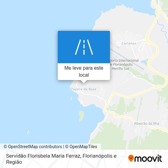 Servidão Florisbela Maria Ferraz mapa