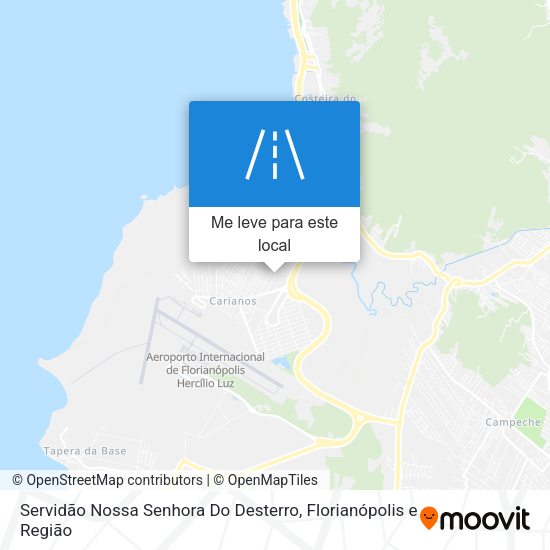Servidão Nossa Senhora Do Desterro mapa