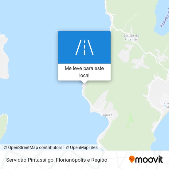 Servidão Pintassilgo mapa
