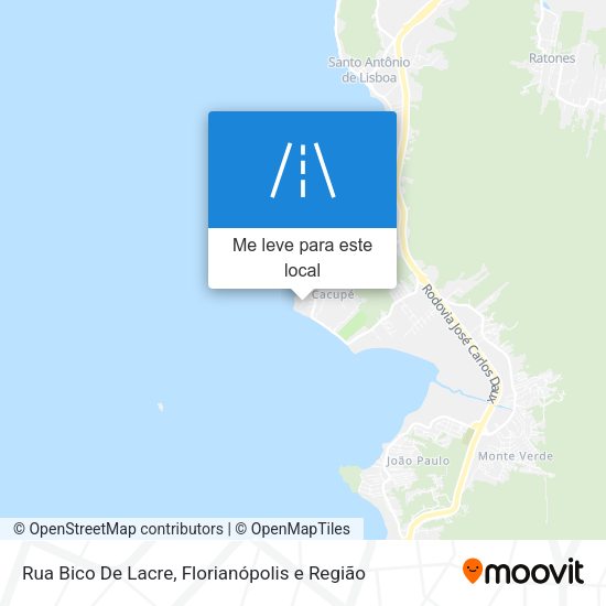 Rua Bico De Lacre mapa