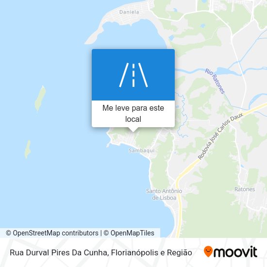 Rua Durval Pires Da Cunha mapa