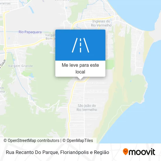 Rua Recanto Do Parque mapa
