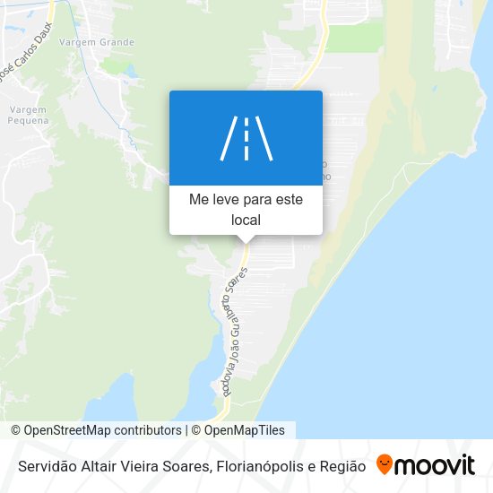 Servidão Altair Vieira Soares mapa