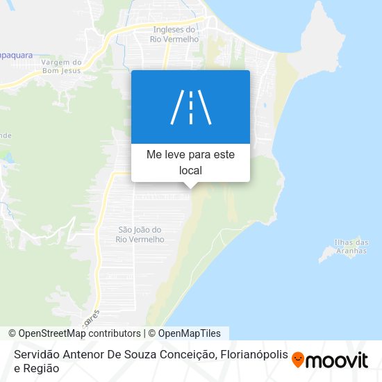 Servidão Antenor De Souza Conceição mapa