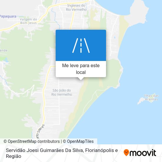 Servidão Joesi Guimarães Da Silva mapa