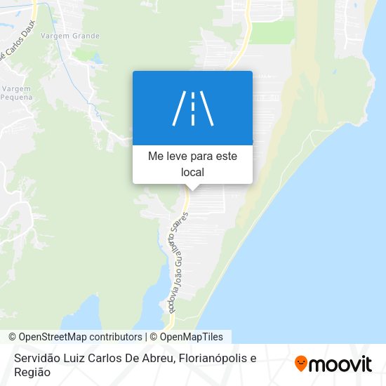 Servidão Luiz Carlos De Abreu mapa