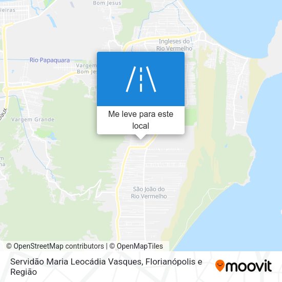 Servidão Maria Leocádia Vasques mapa
