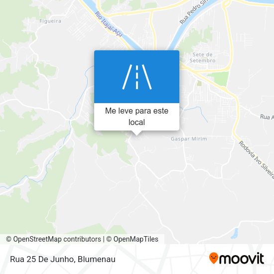 Rua 25 De Junho mapa