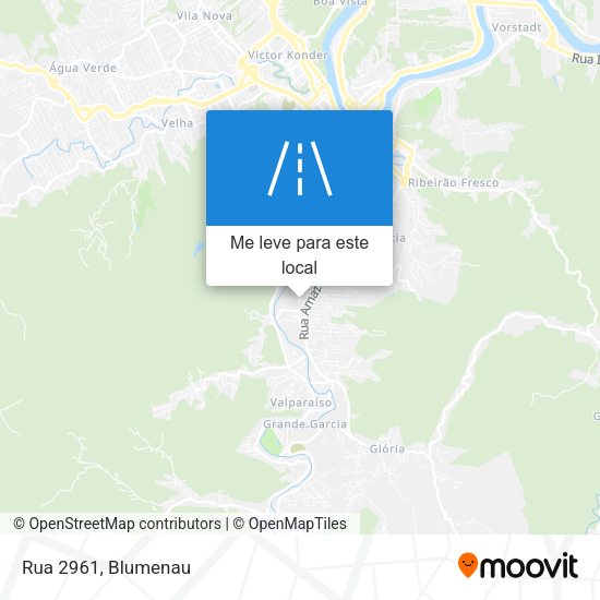Rua 2961 mapa