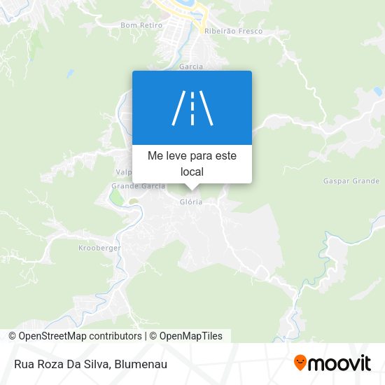 Rua Roza Da Silva mapa