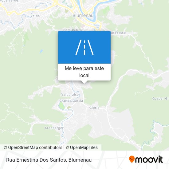 Rua Ernestina Dos Santos mapa
