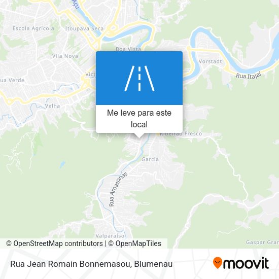 Rua Jean Romain Bonnemasou mapa