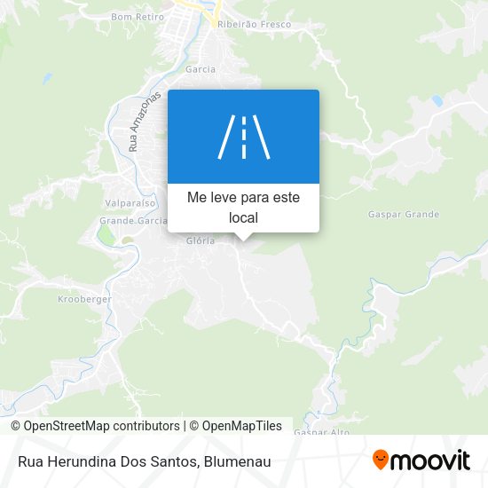 Rua Herundina Dos Santos mapa
