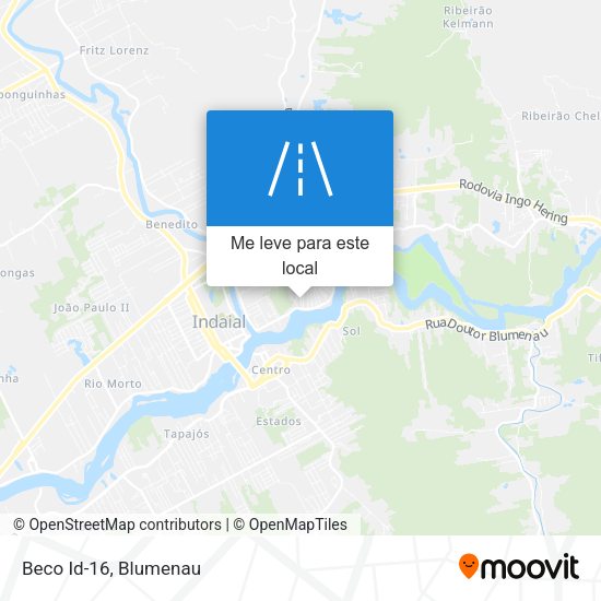 Beco Id-16 mapa