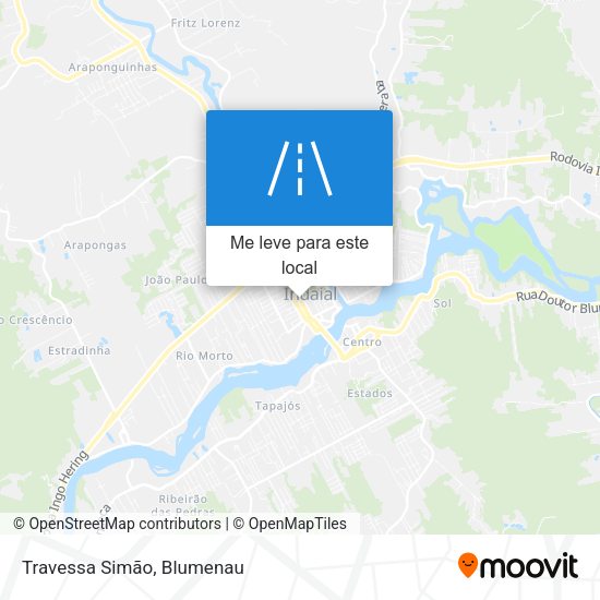 Travessa Simão mapa