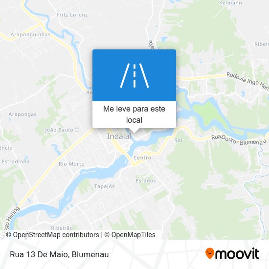 Rua 13 De Maio mapa