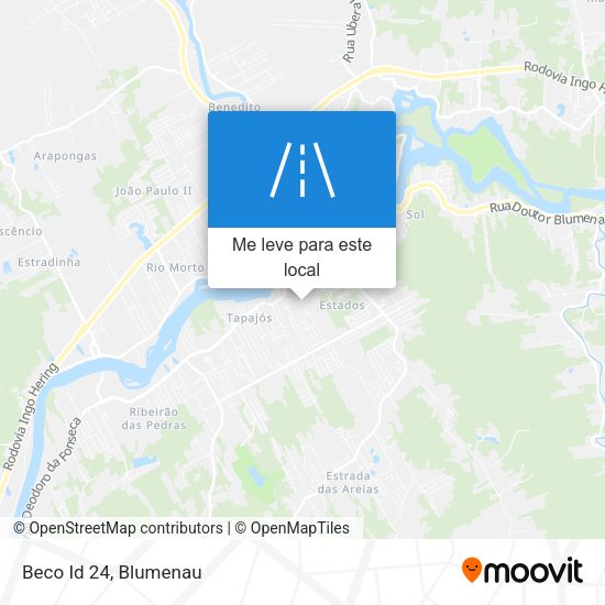 Beco Id 24 mapa