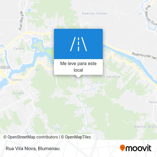 Rua Vila Nova mapa