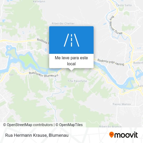 Rua Hermann Krause mapa