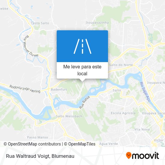 Rua Waltraud Voigt mapa