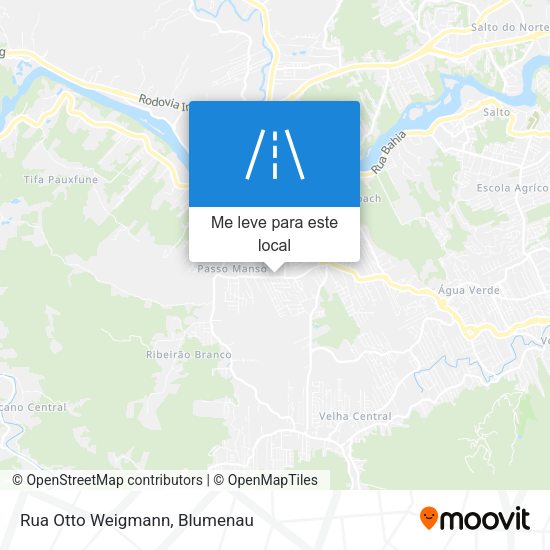 Rua Otto Weigmann mapa