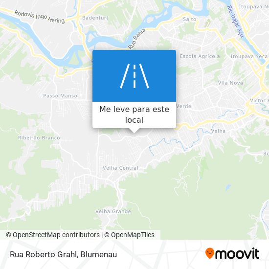 Rua Roberto Grahl mapa