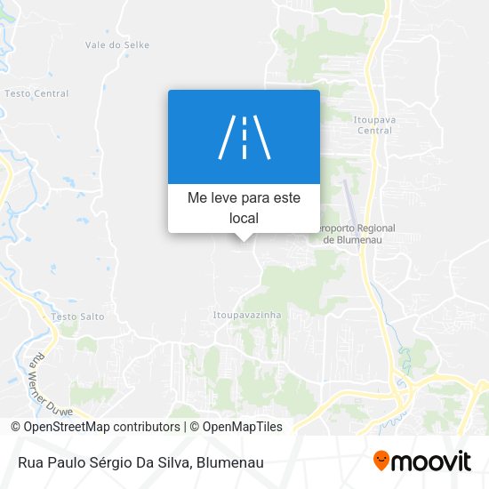 Rua Paulo Sérgio Da Silva mapa