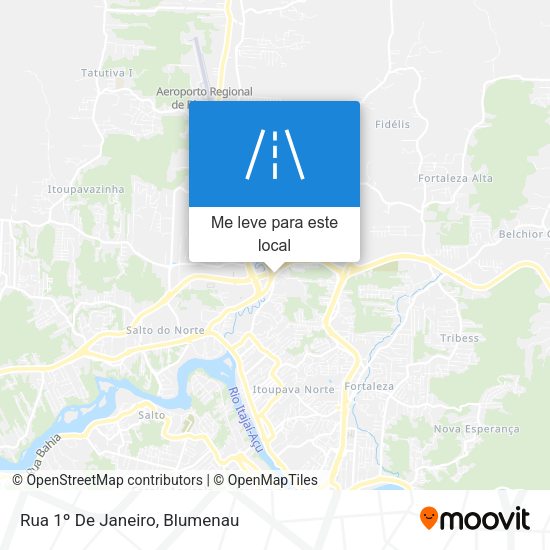 Rua 1º De Janeiro mapa