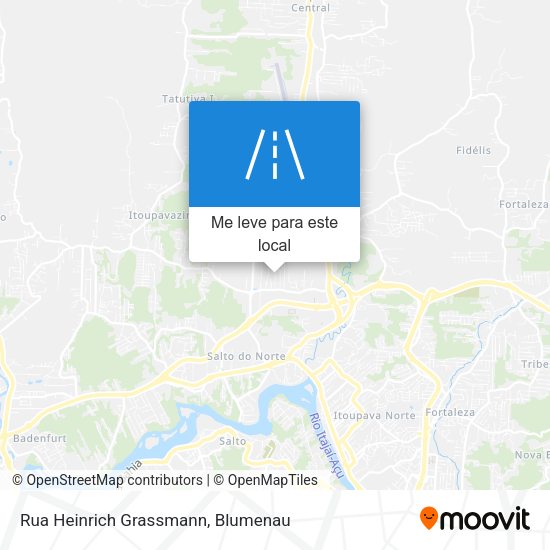 Rua Heinrich Grassmann mapa