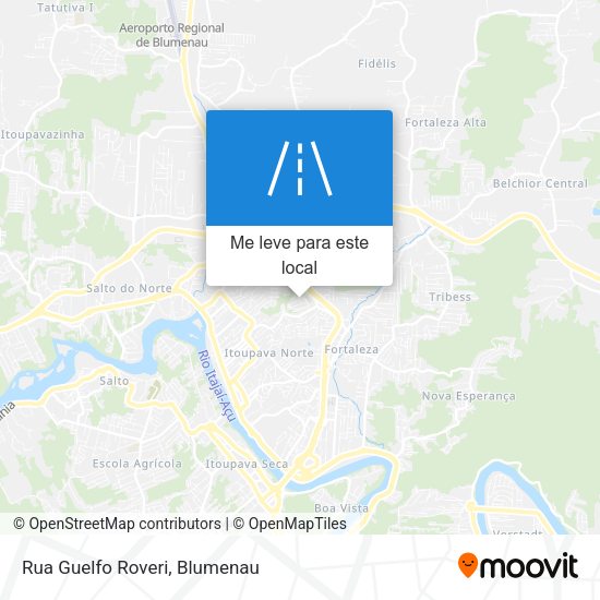 Rua Guelfo Roveri mapa