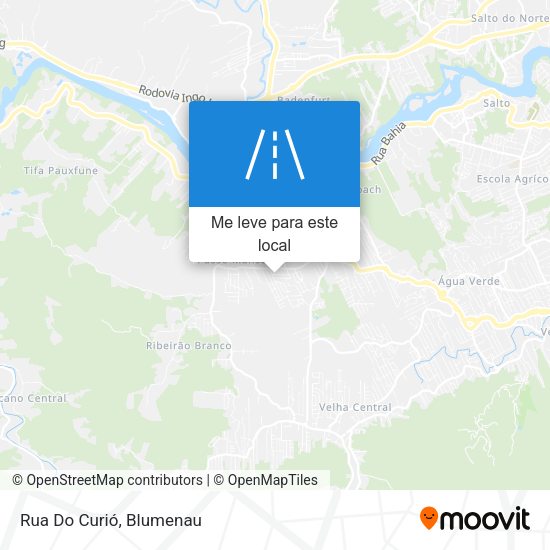 Rua Do Curió mapa
